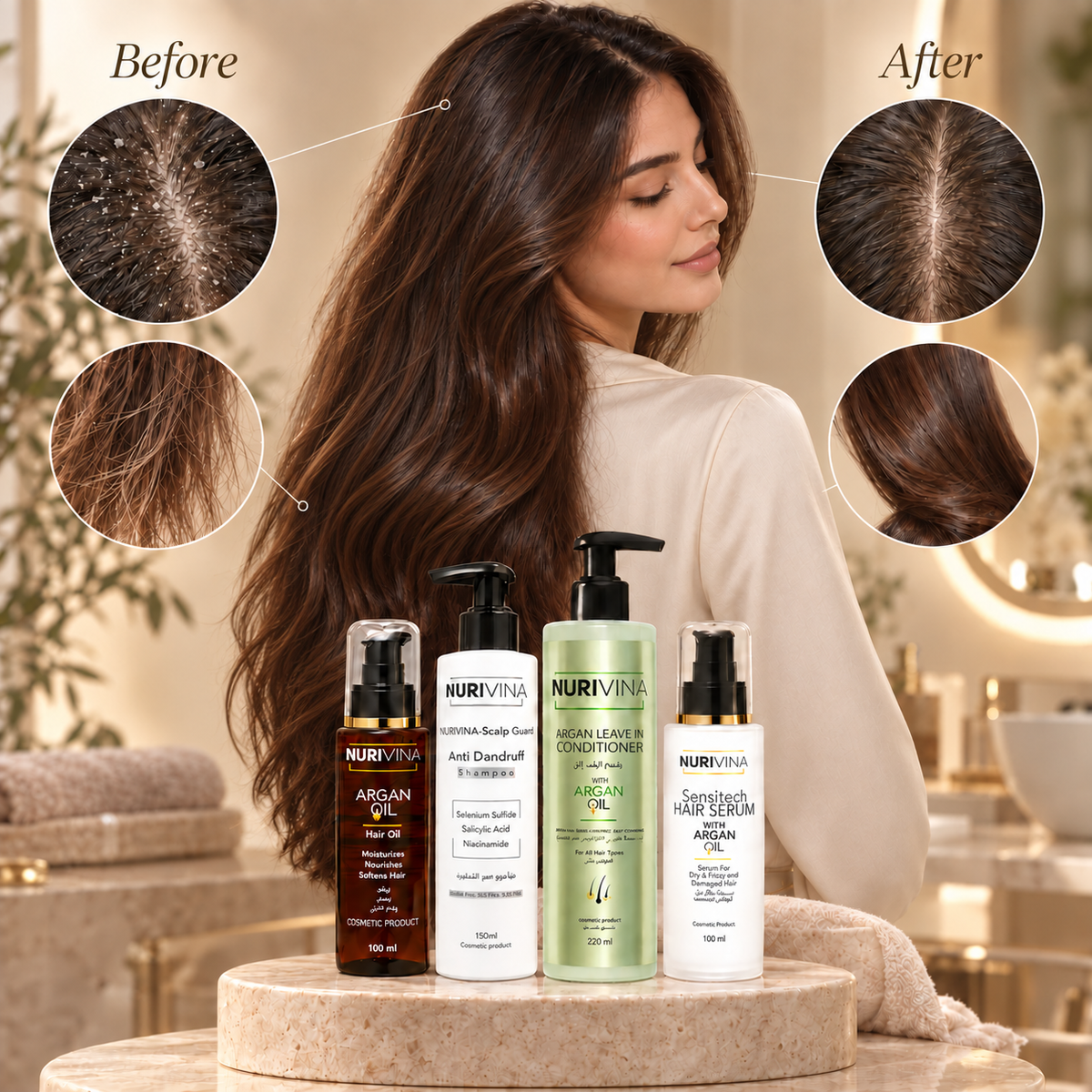 Hair Repair and moisturizing kit