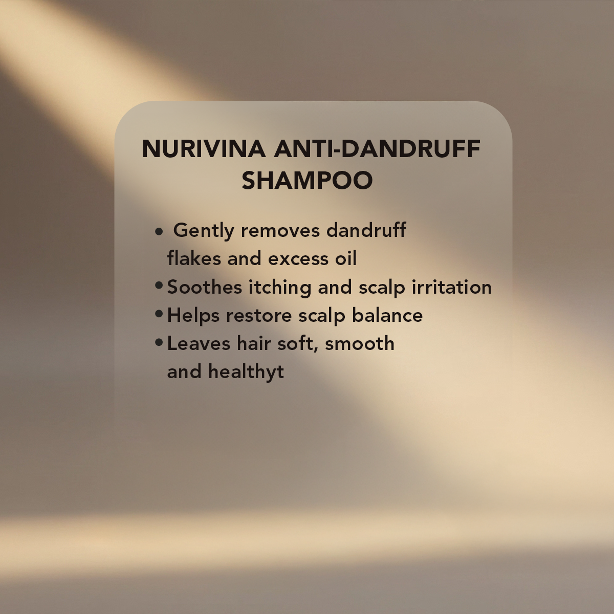 Nurivina Anti dandruff Shampoo