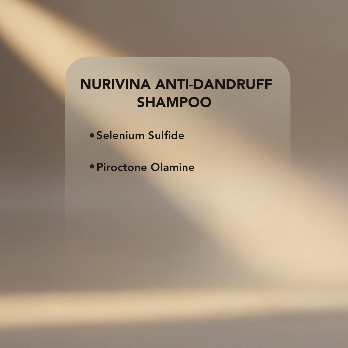 Nurivina Anti dandruff Shampoo